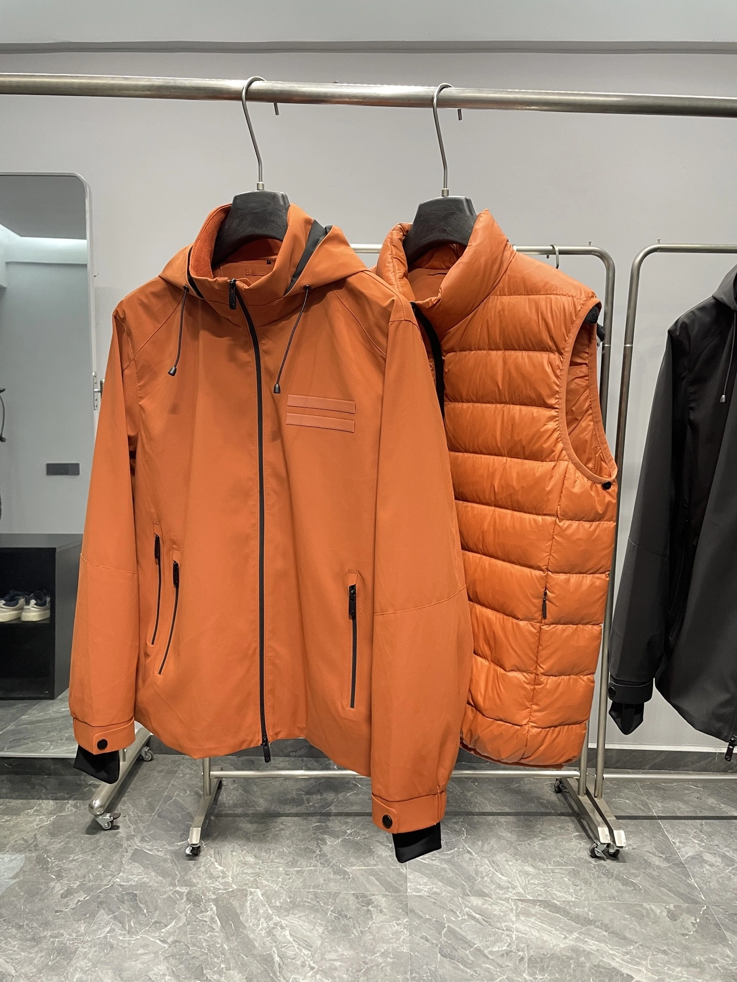 wg.luxury-Other brands Down jacket two piece 90 white duck down 2colour item:E-F501J2324-2H